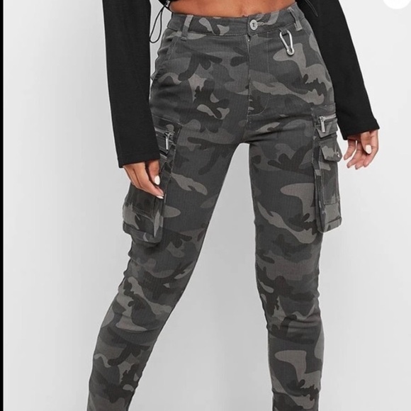 Maniere de voir camo skinny cargos - Picture 2 of 9
